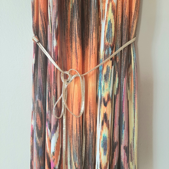 Multicolored Beautiful Maxi Dress - Picture 4 of 8